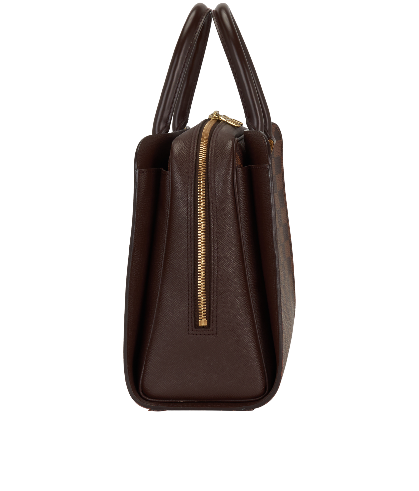Triana, &pound;495, Handbags, Brown, Canvas, Side view